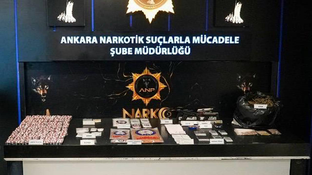 Ankara’da ‘uyuşturucu’ operasyonları: 26 kişi tutuklandı