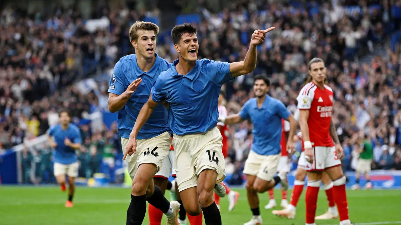Brighton, Arsenal’i farklı mağlup etti