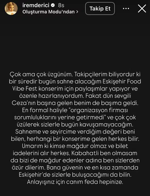 eskisehirdeki festivalde organizasyon skandali ceza ve irem derici konseri iptal etti esnaf magdur oldu rybcbi9b
