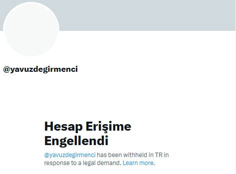 'Fon' krizini soruyordu: Yavuz Değirmenci'nin hesabına erişim engeli getirildi 2 fon krizini soruyordu yavuz degirmencinin hesabina erisim engeli getirildi 0 UQLsVitz