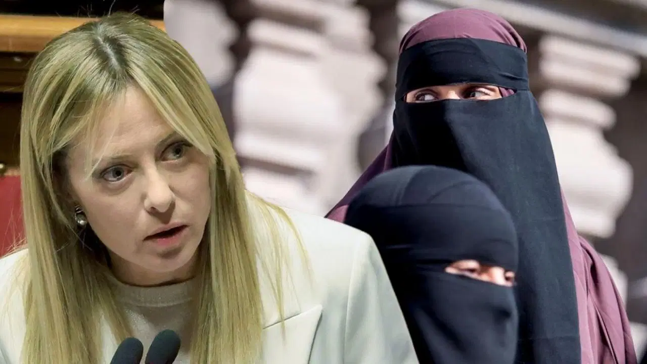 İtalya Başbakanı Meloni duyurdu: Okullarda burka ve başörtüsüne yasak geliyor