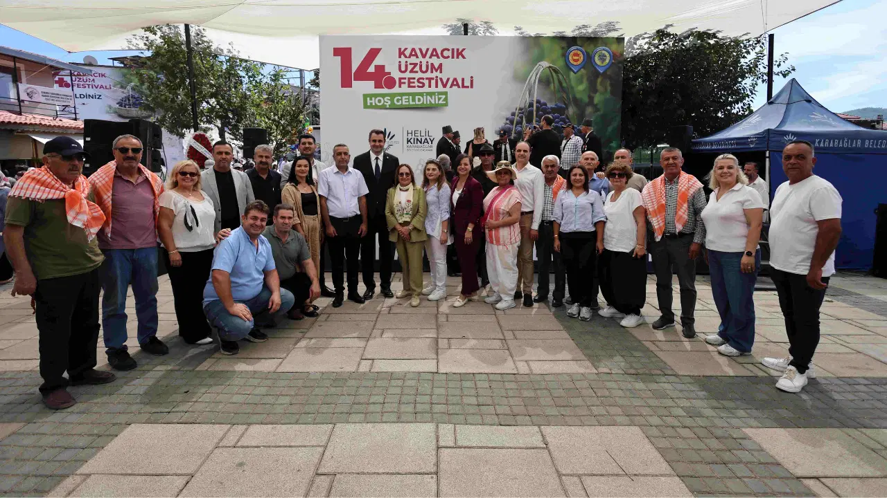Kavacık Üzüm Festivali’nde üreticinin emeği vitrine çıktı
