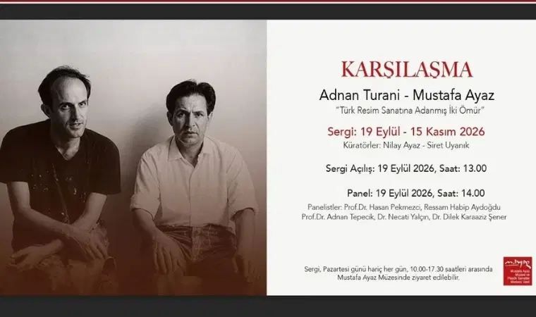 Türk Resminin İki Ustası Ankara’da “Karşılaşma” Sergisinde Buluşuyor