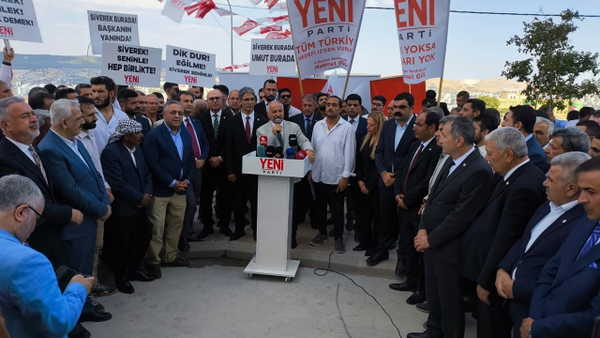 YENİ Parti Şanlıurfa İl Başkanlığı açıldı: ‘Tek rakibimiz AKP, butlancıları ağzınıza almayın’