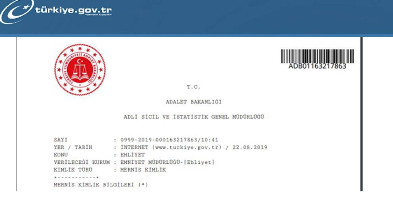 adli sicil kaydi e devletten nasil alinir arsiv kaydi nasil silinir 1 a1EH587b