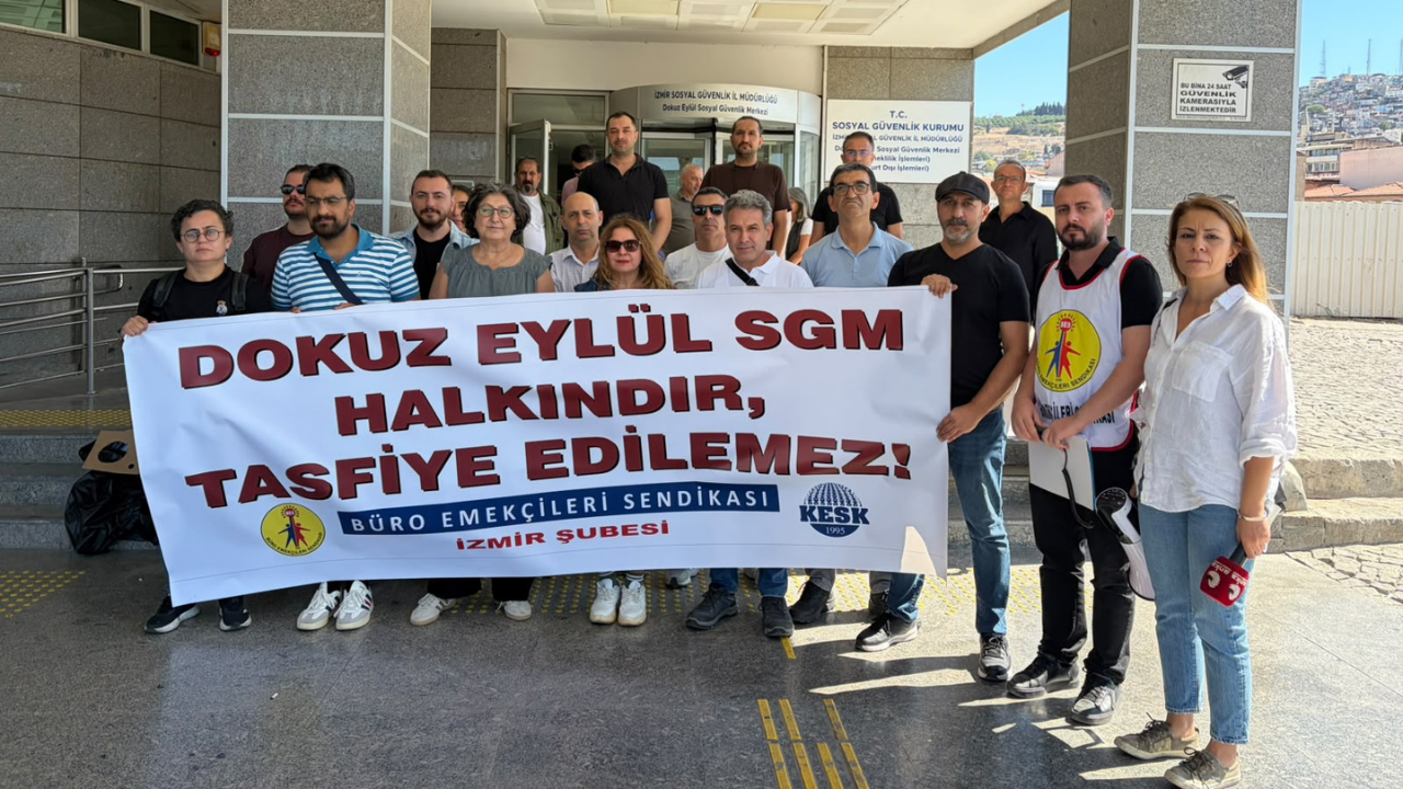 Dokuz Eylül SGM gece yarısı boşaltıldı: Bu idari zorbalıktır