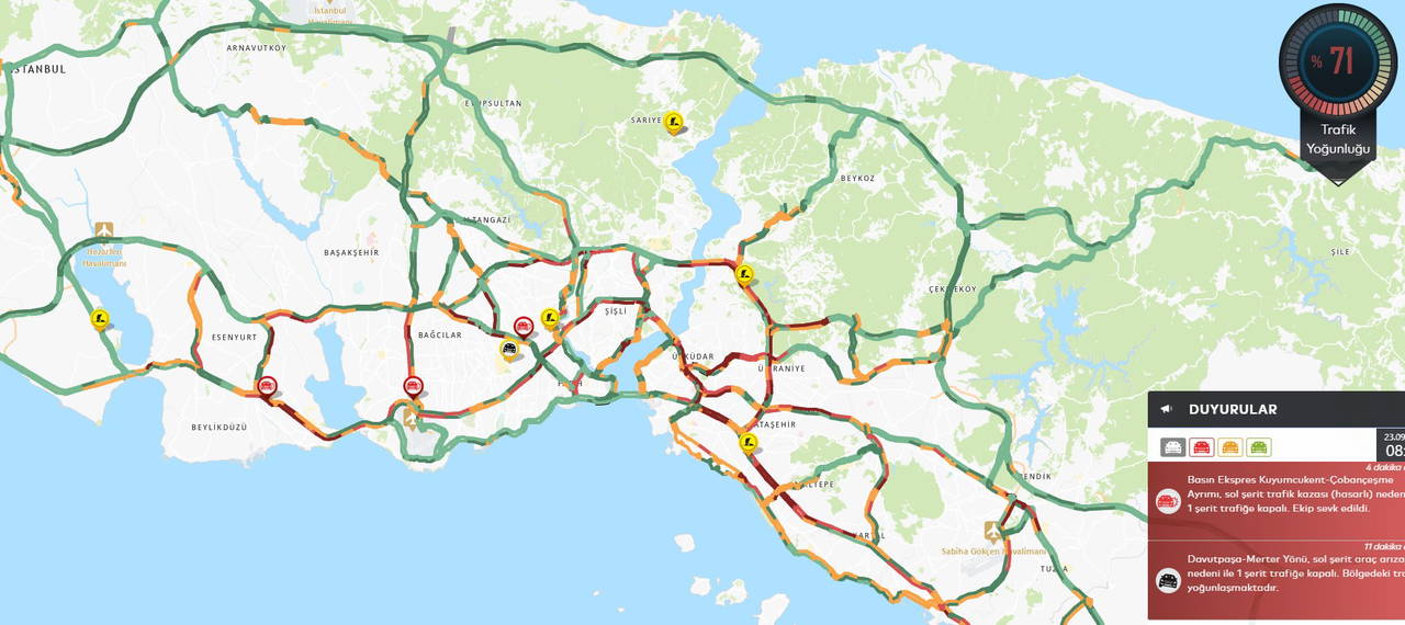 İstanbul'da 'sağanak' etkisi: Kazalar, trafik yoğunluğuna neden oldu 2 istanbulda saganak etkisi kazalar trafik yogunluguna neden oldu 0 XP9dkOtP