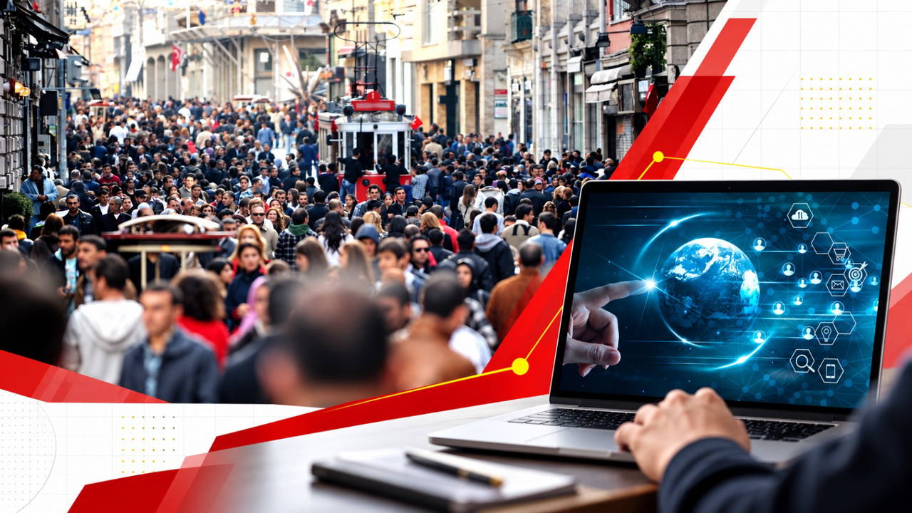 İstanbul’un ‘dijital vatandaşlık profili’ belli oldu: İnternete en çok hangi araçla giriliyor?