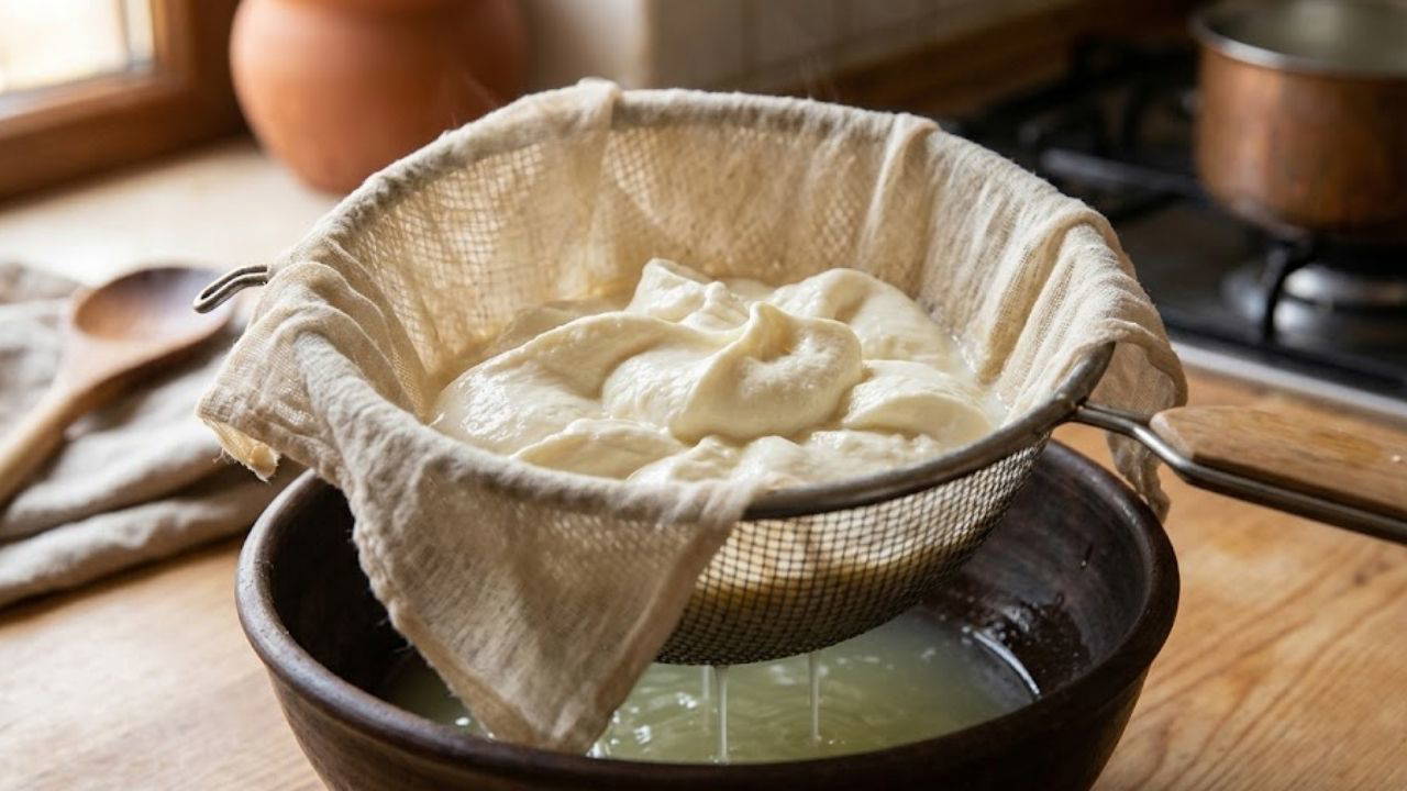 sadece 2 malzemeyle sutun ipeksi donusumu ev yapimi italyan ricotta peyniri tarifi 2 i1YIbQEz