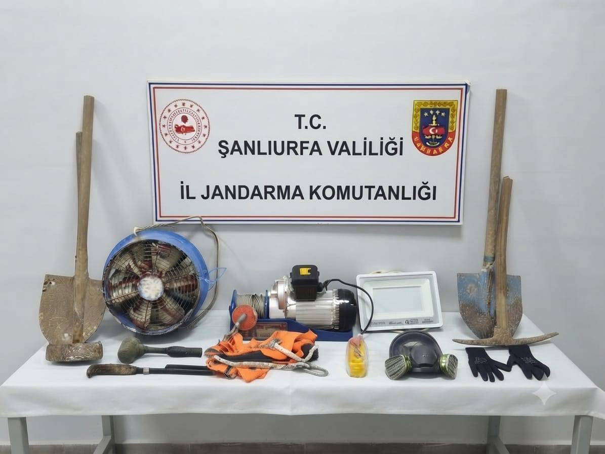 sanliurfada define operasyonu evin icinde 25 metrelik cukur kazdilar 0 aRJ33eHD