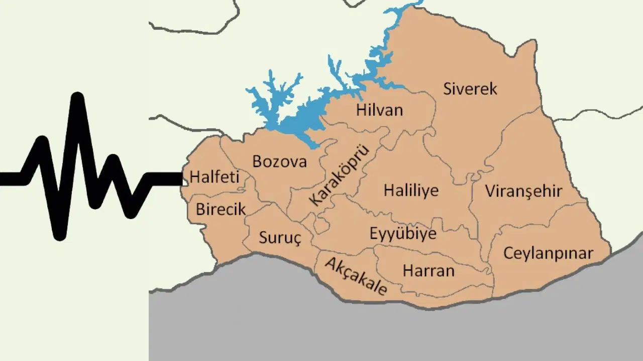 Şanlıurfa’da deprem riski hangi ilçelerde yüksek? İşte ilçe ilçe deprem durumu